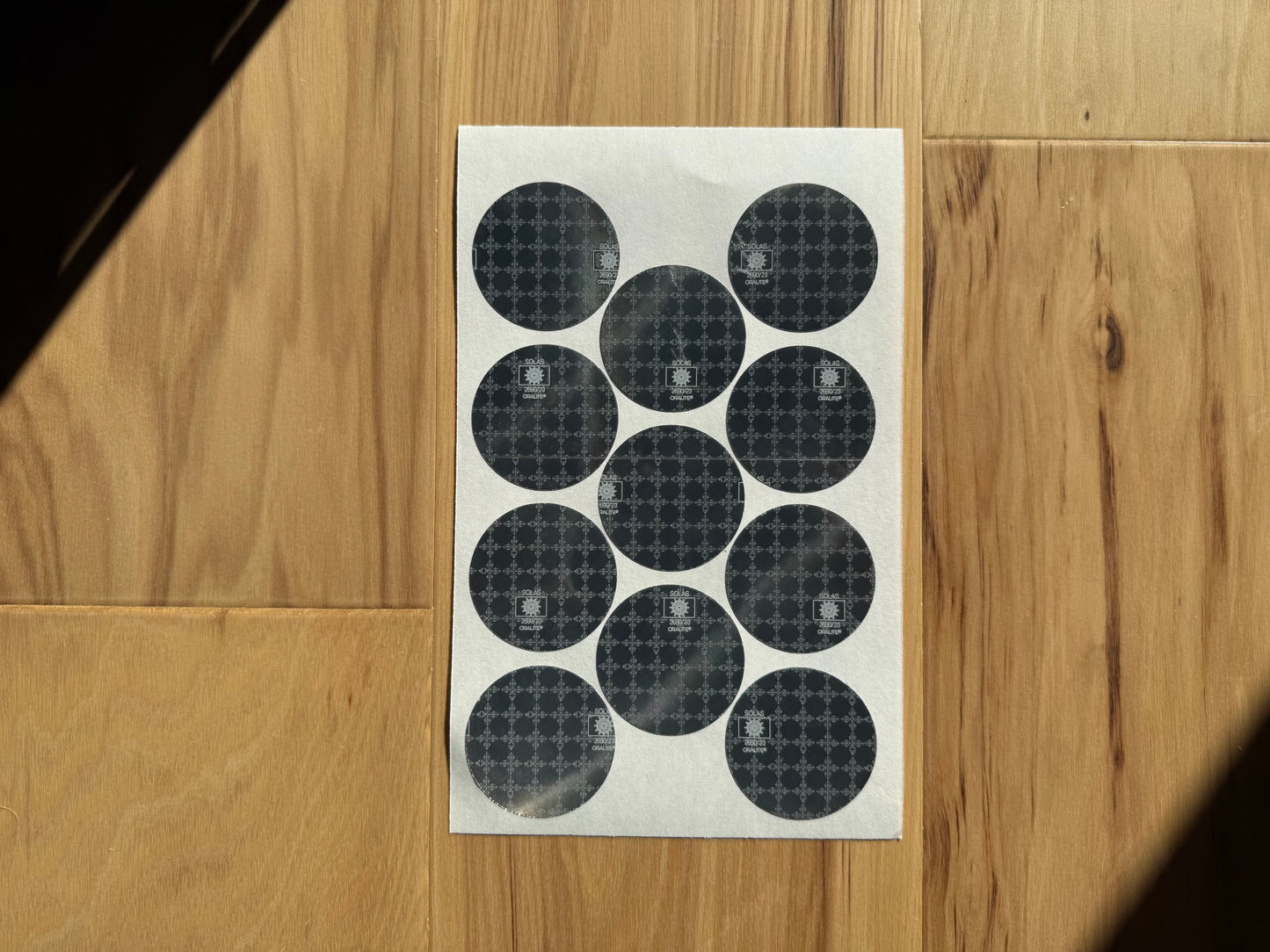 11 Oralite Reflective 2" SOLAS Dots - Reflective Pro