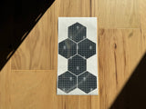 6 Oralite Reflective 2.85" x 3.27" SOLAS Hexagons - Reflective Pro