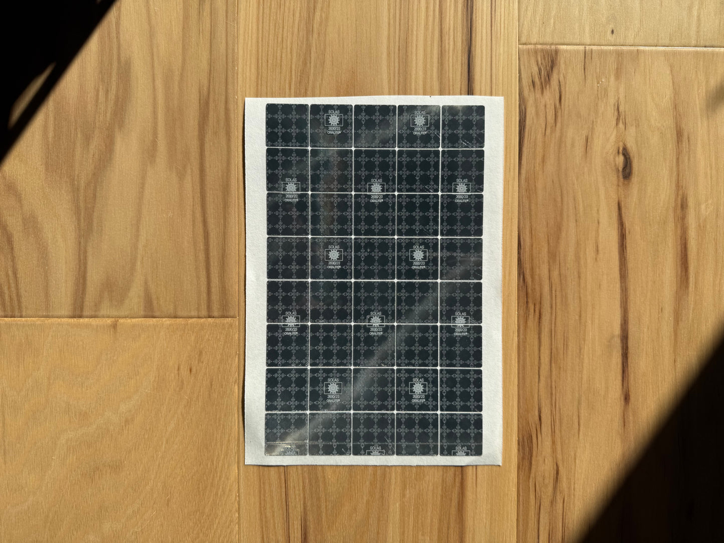 40 Oralite Reflective 1" SOLAS Squares - Reflective Pro