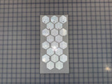 20 Oralite Reflective 1.75" SOLAS Hexagons - Reflective Pro