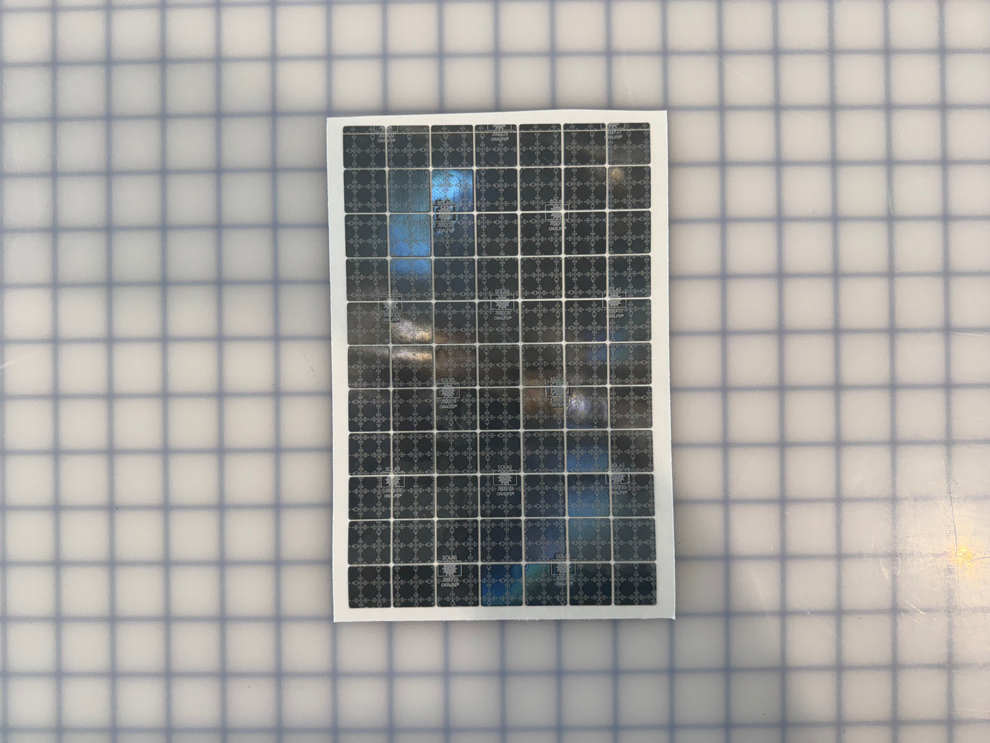 77 Oralite Reflective 0.75" SOLAS Squares - Reflective Pro