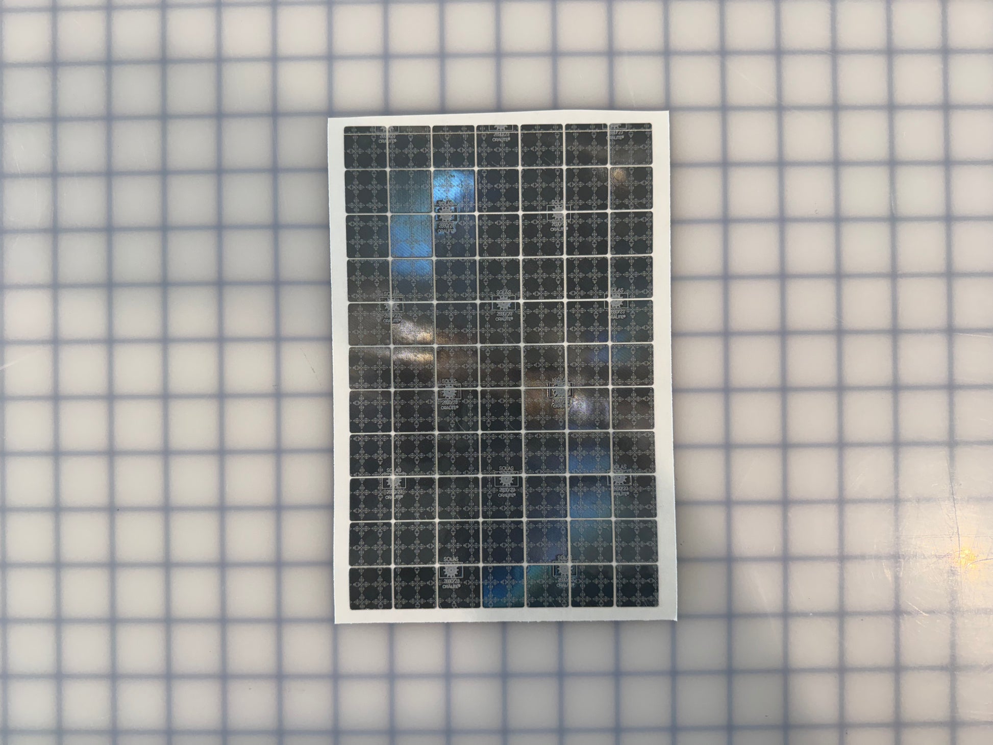 77 Oralite Reflective 0.75" SOLAS Squares - Reflective Pro