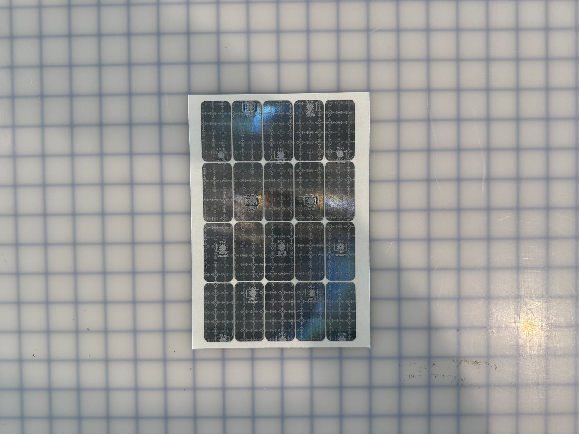 20 Oralite Reflective 1" x 2" SOLAS Rectangles - Reflective Pro