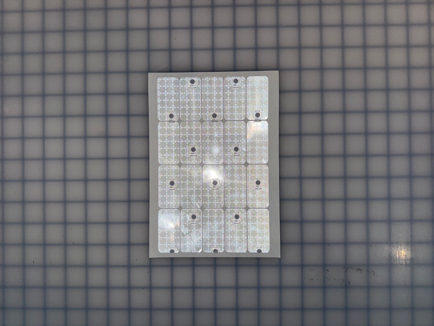 20 Oralite Reflective 1" x 2" SOLAS Rectangles - Reflective Pro