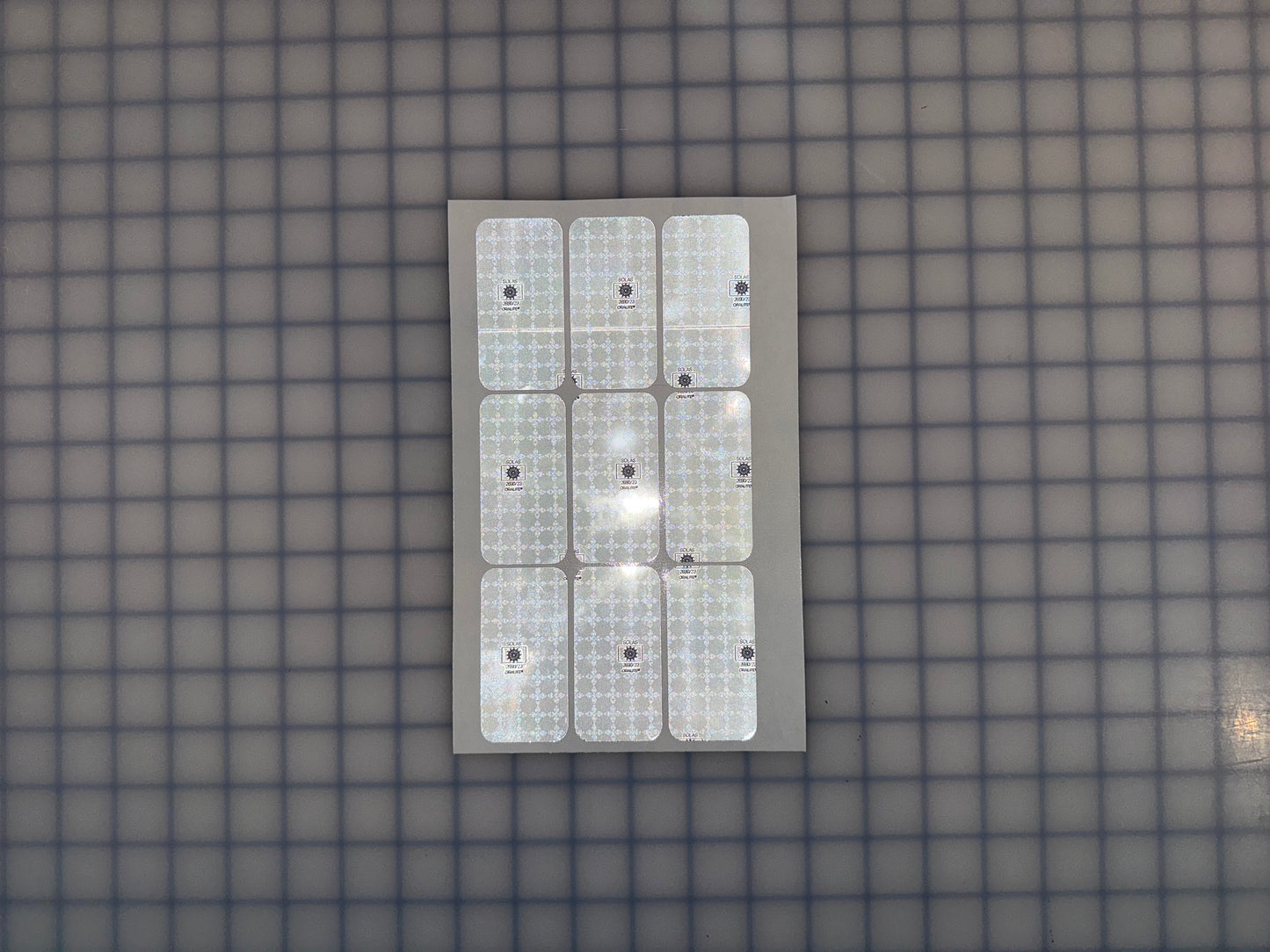 9 Oralite Reflective 1.5" x 3" SOLAS Rectangles - Reflective Pro