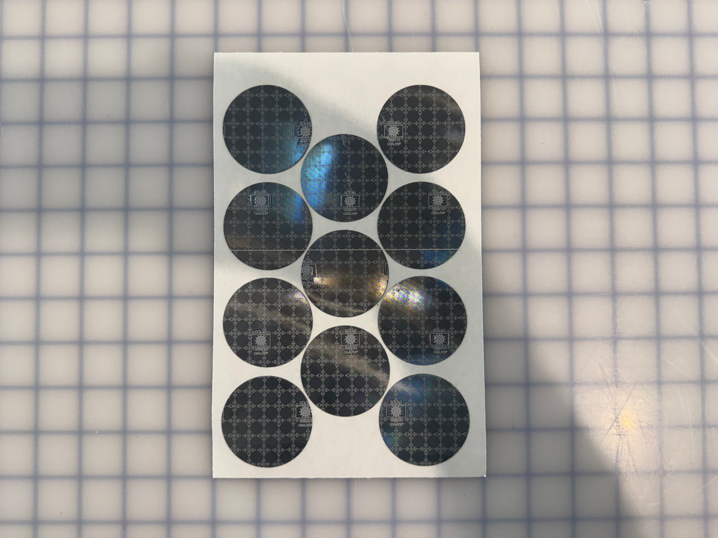 11 Oralite Reflective 2" SOLAS Dots - Reflective Pro