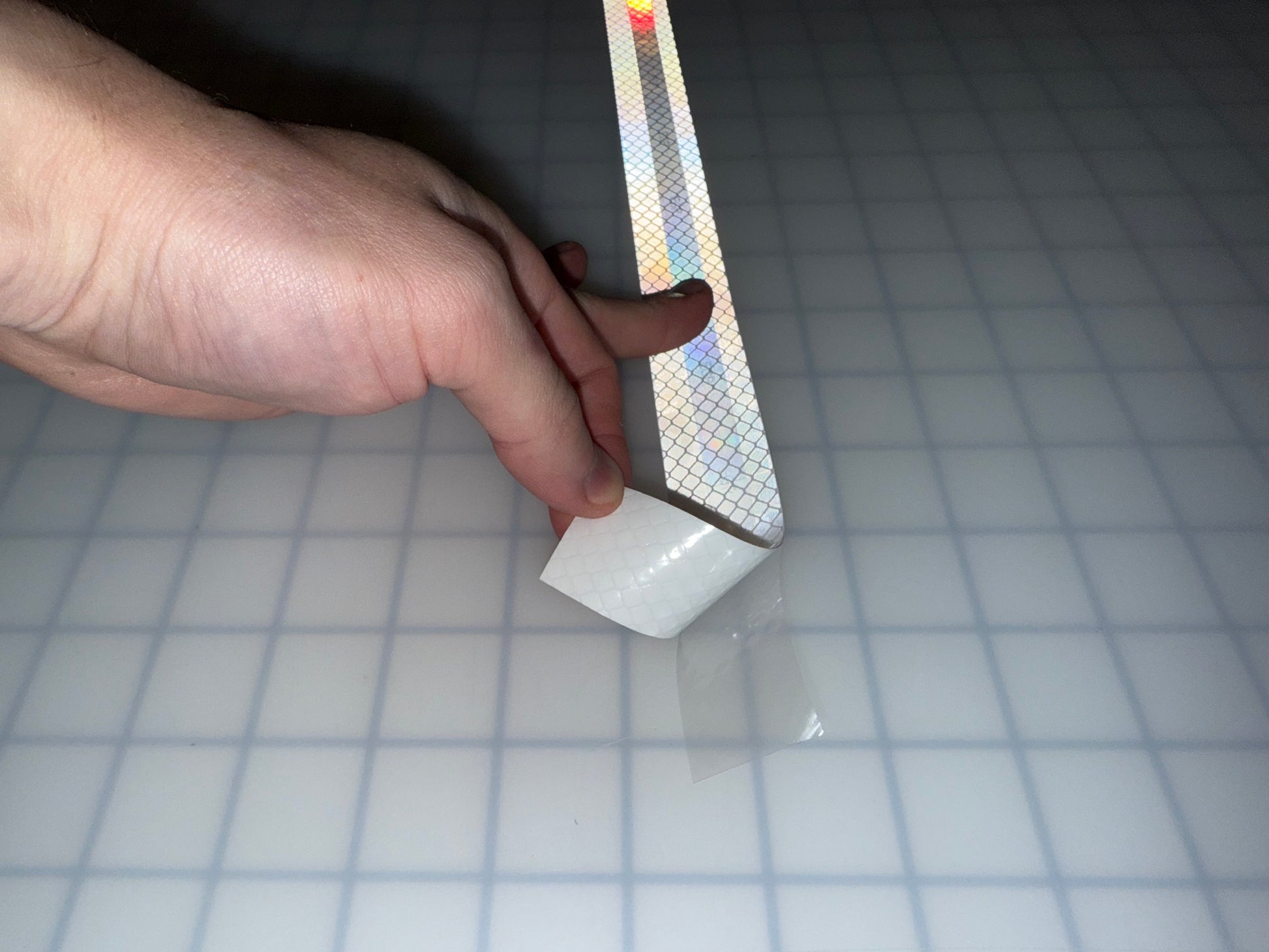1" Inch White Reflective Tape 3M 3430 EGP Prismatic (Type 1) - Reflective Pro
