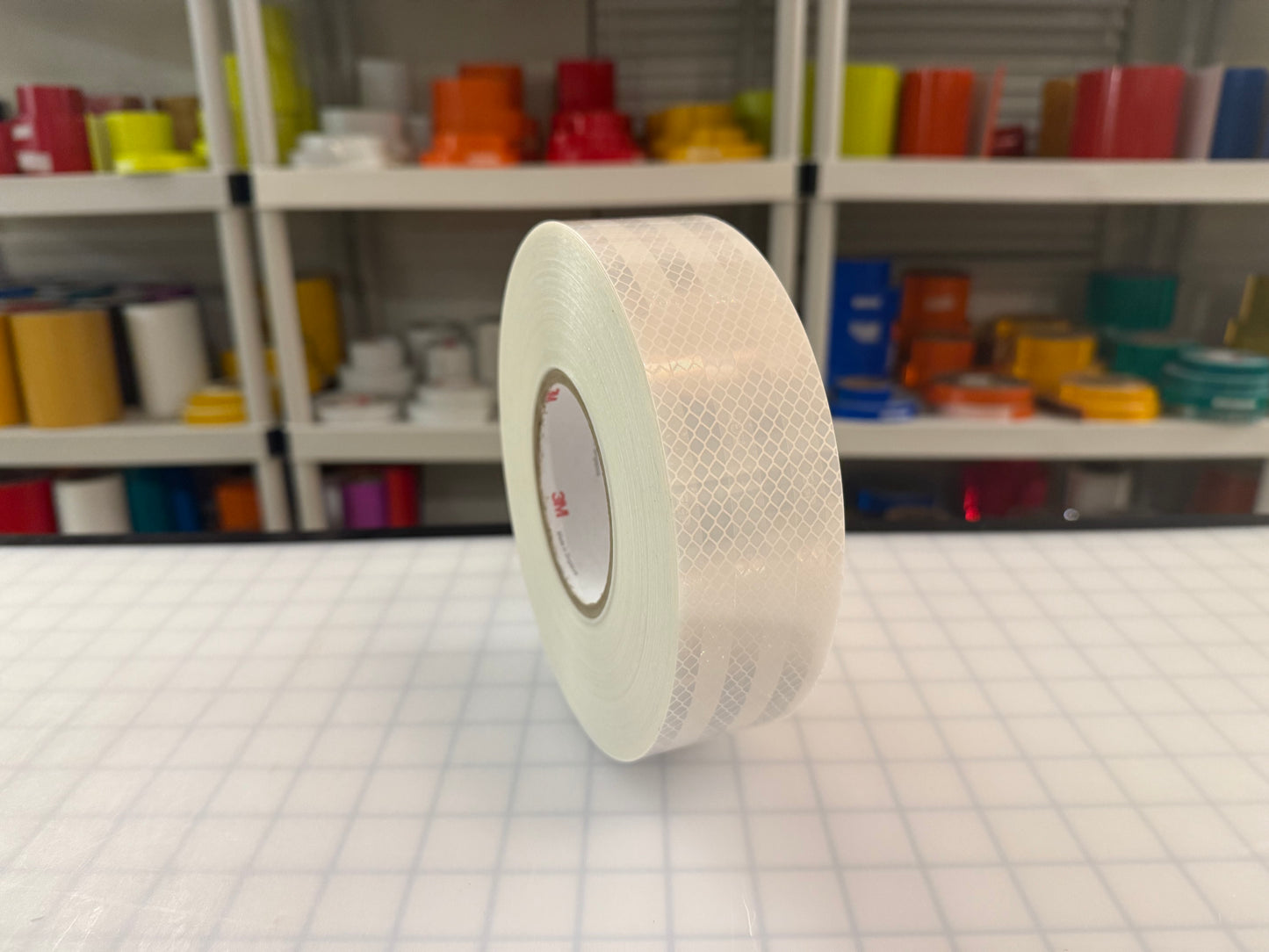 2" Inch White Reflective Tape 3M 3430 EGP Prismatic (Type 1) - Reflective Pro