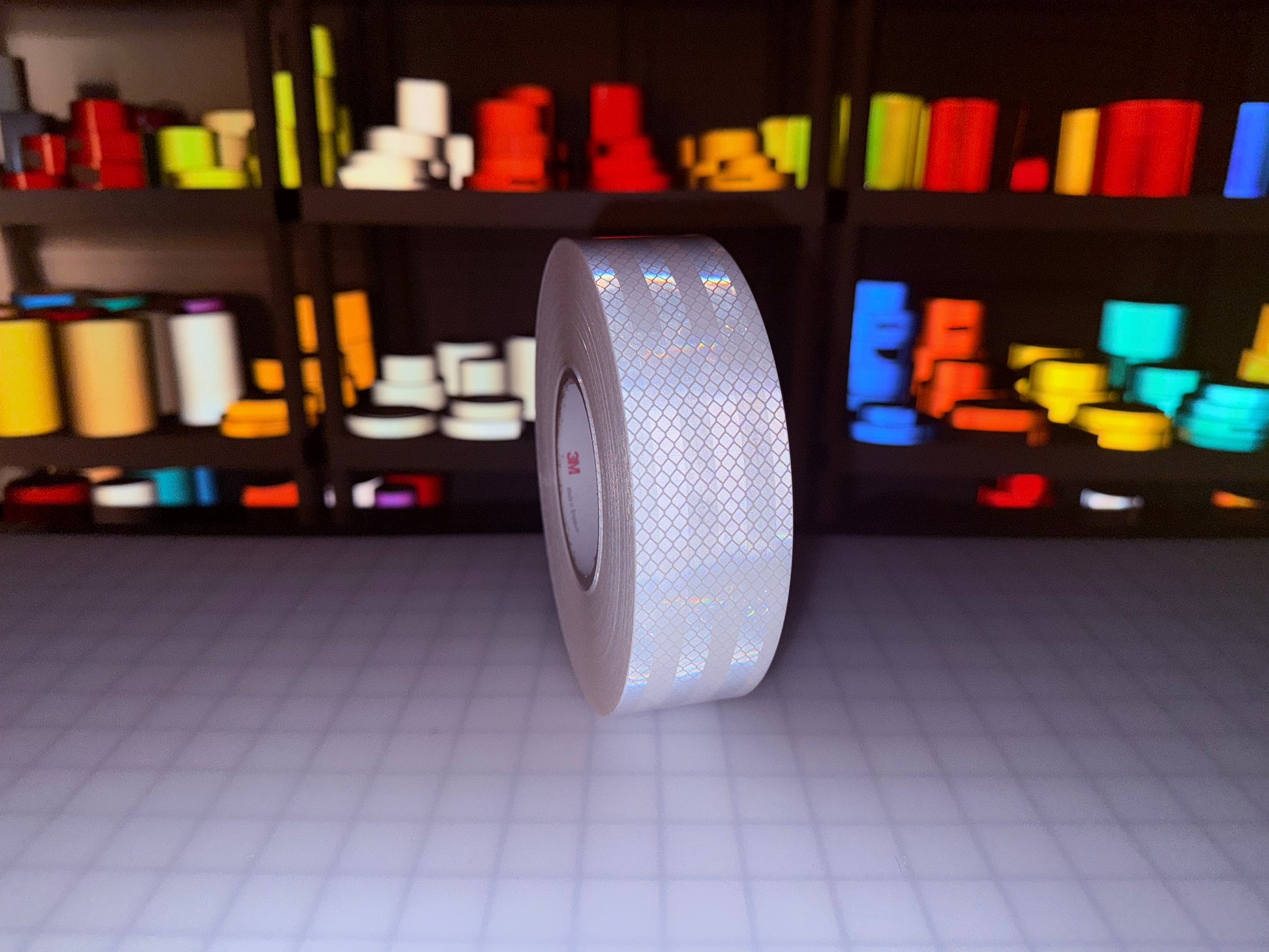 2" Inch White Reflective Tape 3M 3430 EGP Prismatic (Type 1) - Reflective Pro