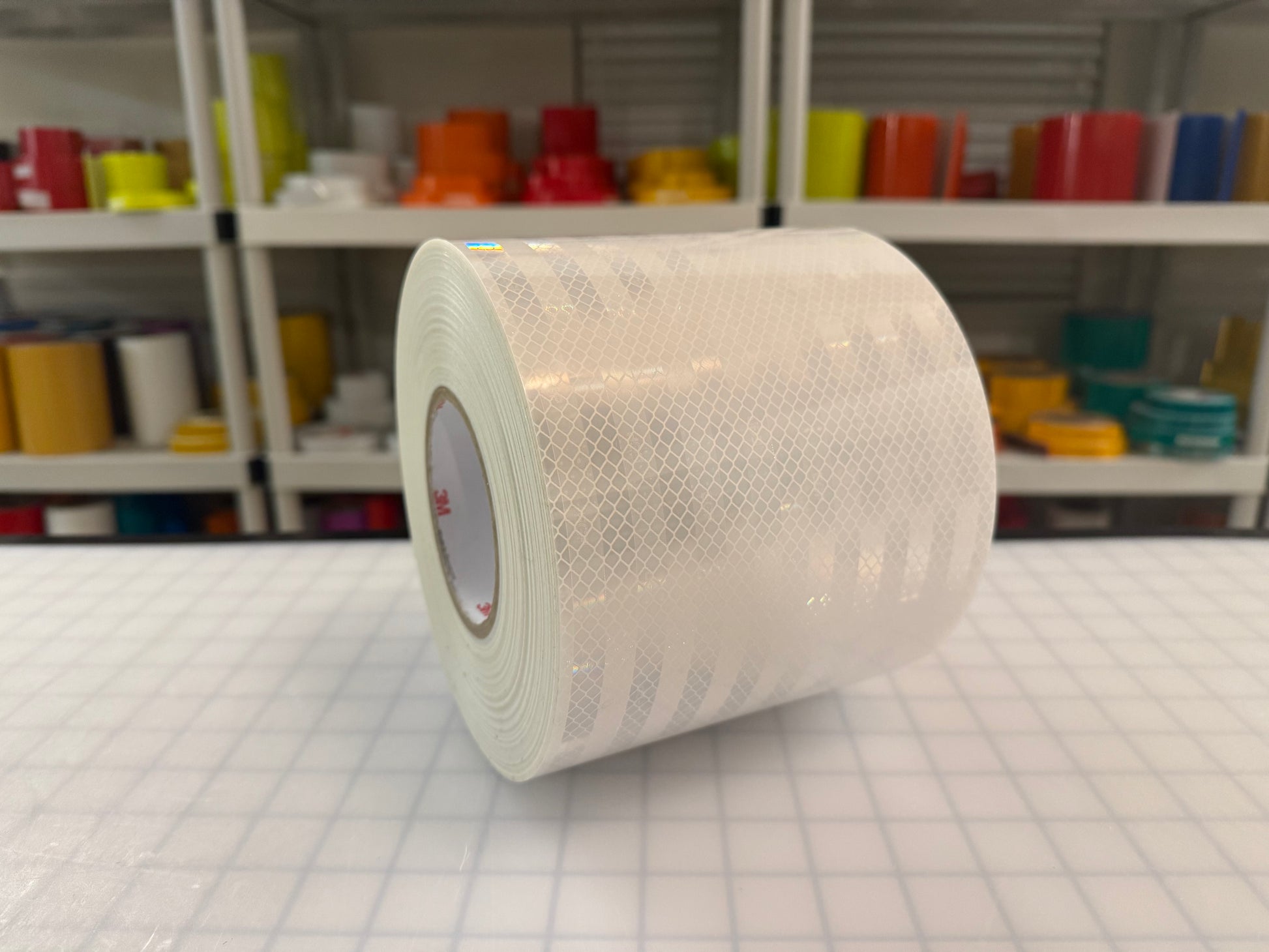 6" Inch White Reflective Tape 3M 3430 EGP Prismatic (Type 1) - Reflective Pro