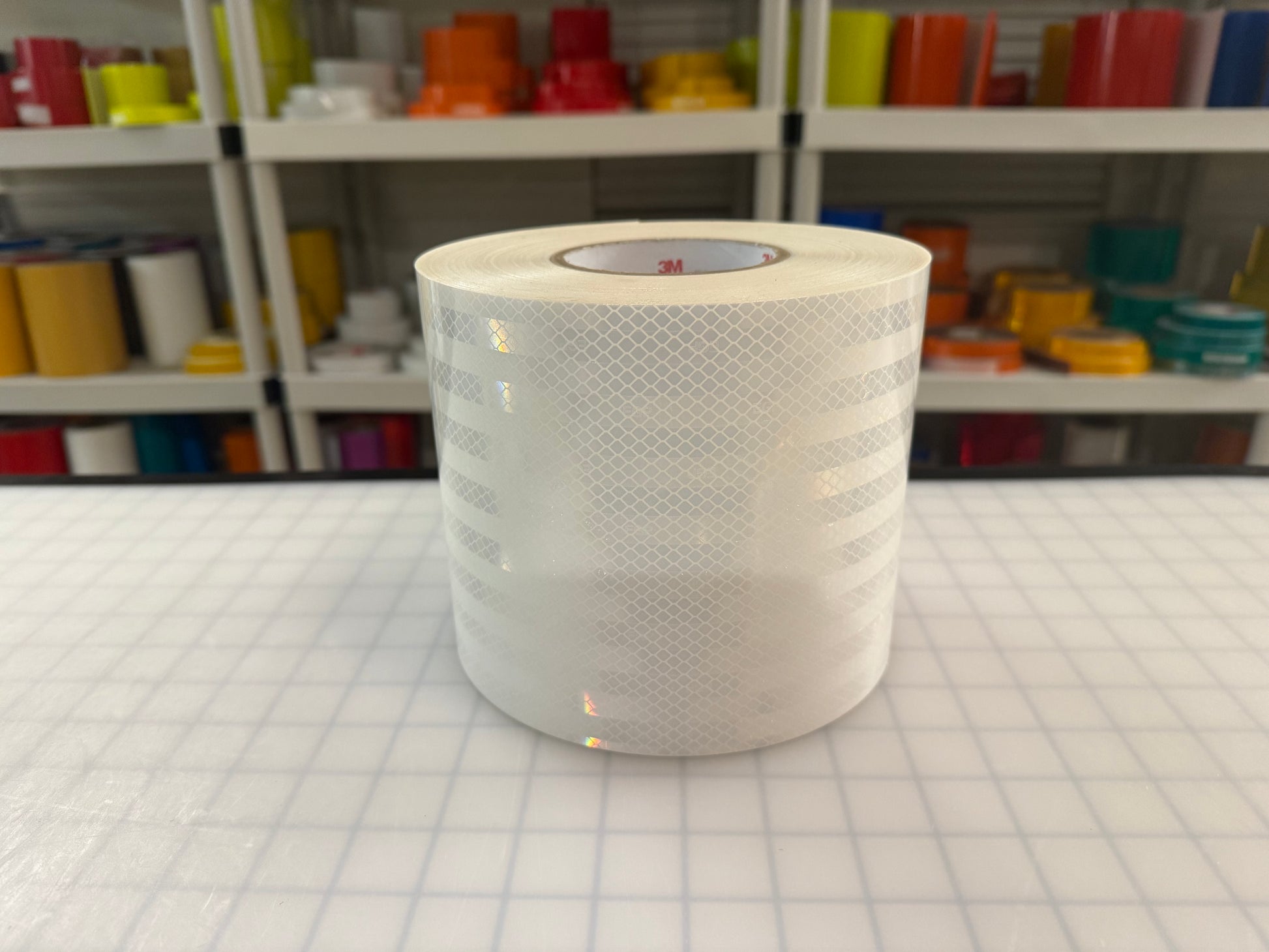 6" Inch White Reflective Tape 3M 3430 EGP Prismatic (Type 1) - Reflective Pro