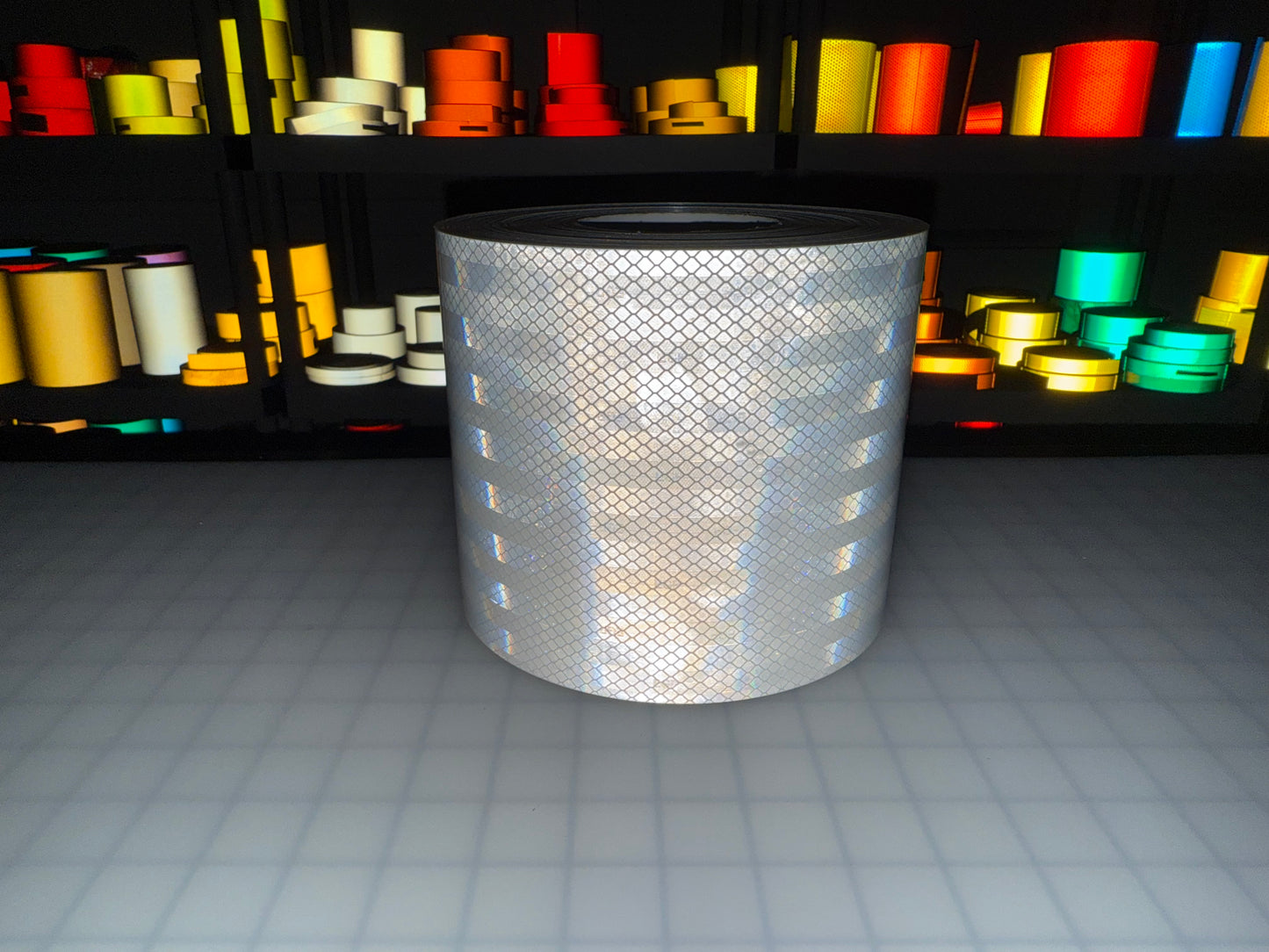 6" Inch White Reflective Tape 3M 3430 EGP Prismatic (Type 1) - Reflective Pro