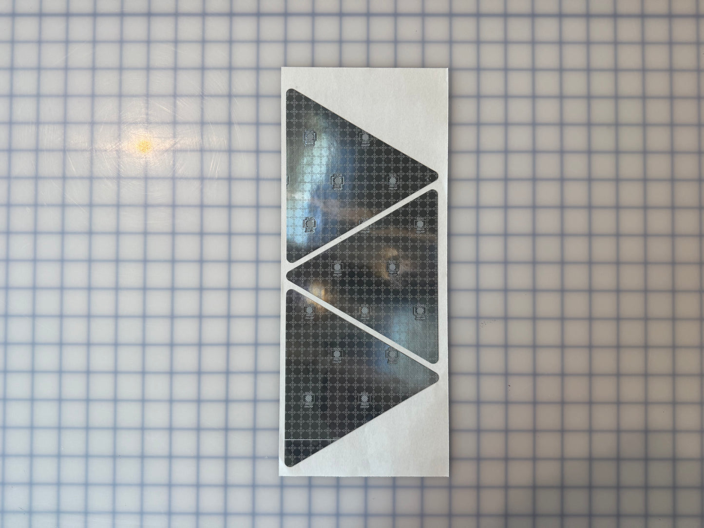 3 Oralite Reflective 5.5" x 6.3" SOLAS Triangles - Reflective Pro