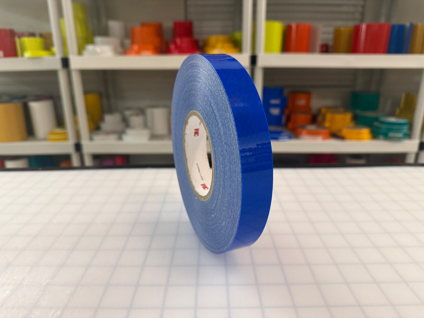 1" Inch Blue Reflective Tape 3M 3430 EGP Prismatic (Type 1) - Reflective Pro