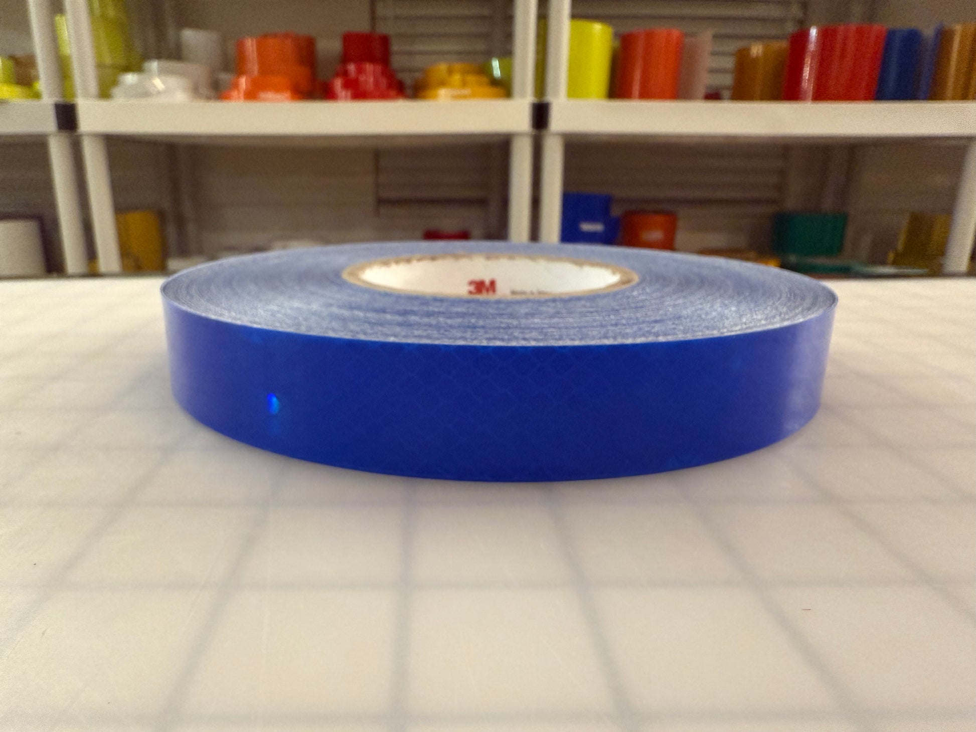 1" Inch Blue Reflective Tape 3M 3430 EGP Prismatic (Type 1) - Reflective Pro
