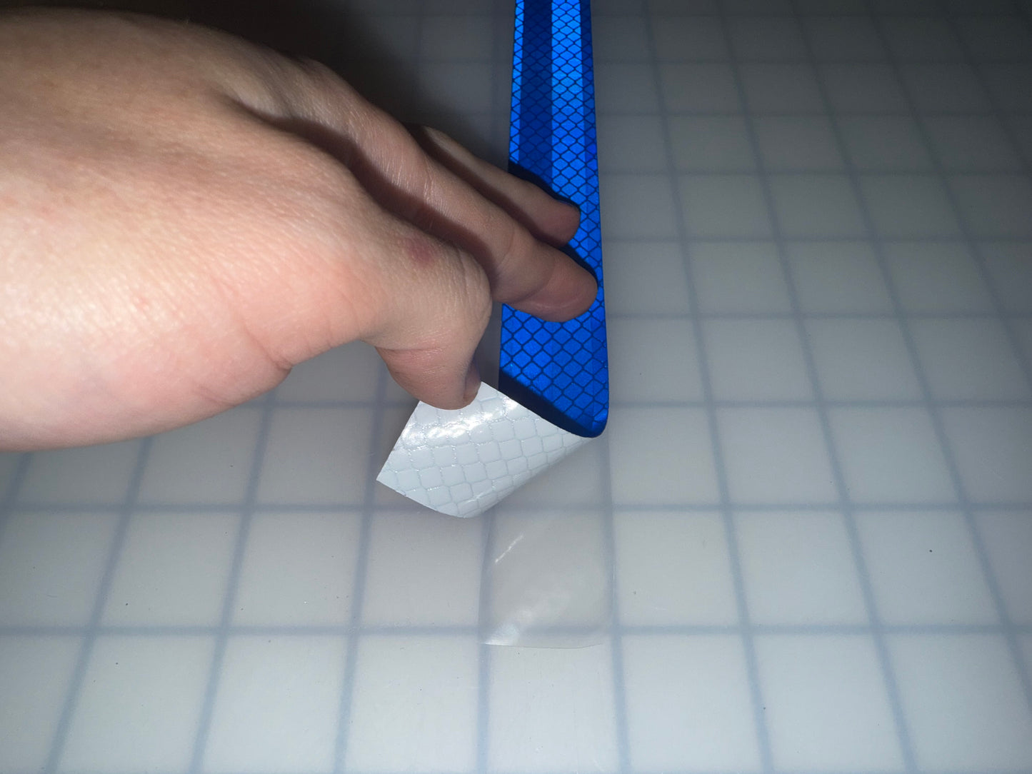 1" Inch Blue Reflective Tape 3M 3430 EGP Prismatic (Type 1) - Reflective Pro