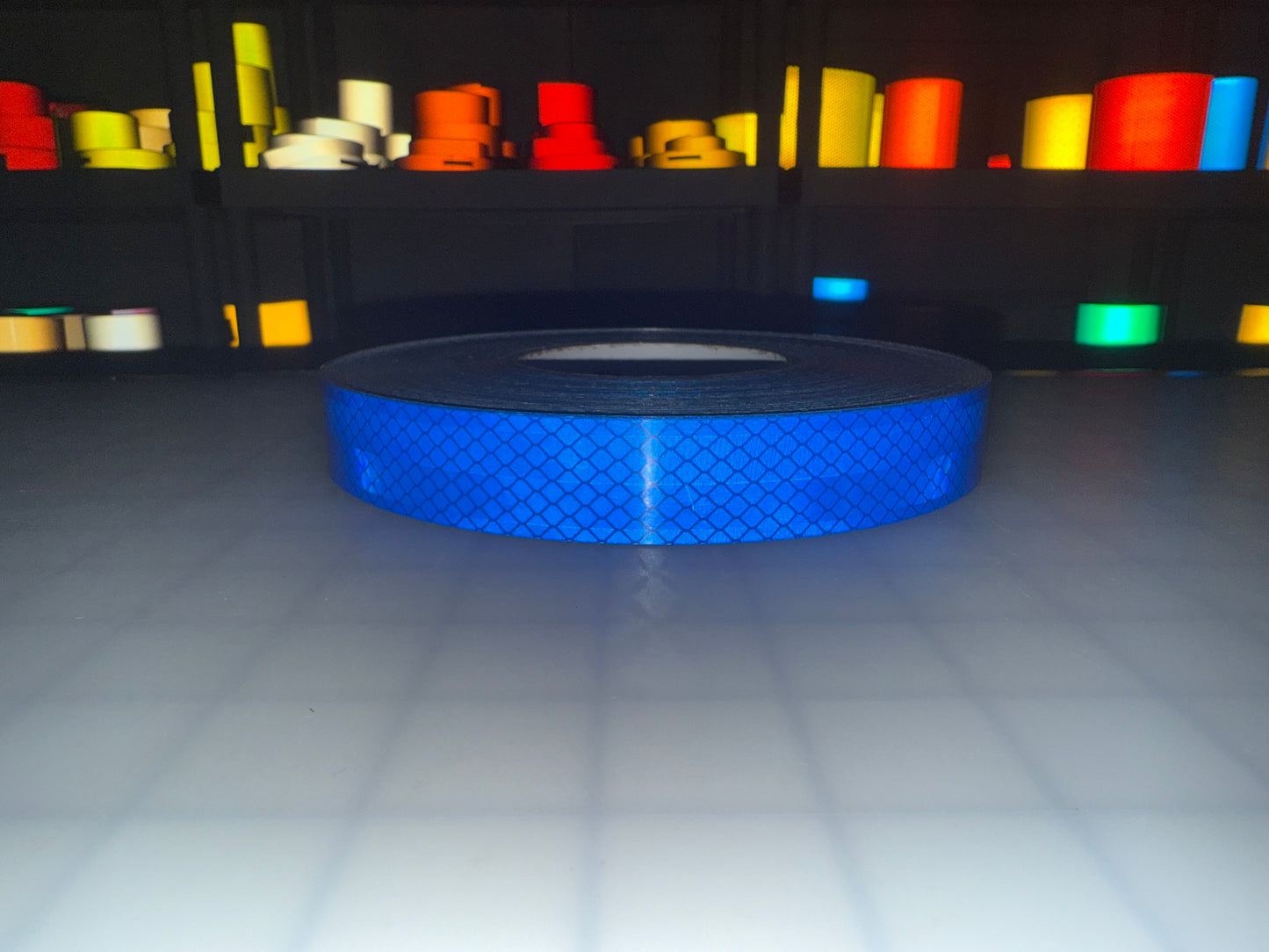 1" Inch Blue Reflective Tape 3M 3430 EGP Prismatic (Type 1) - Reflective Pro