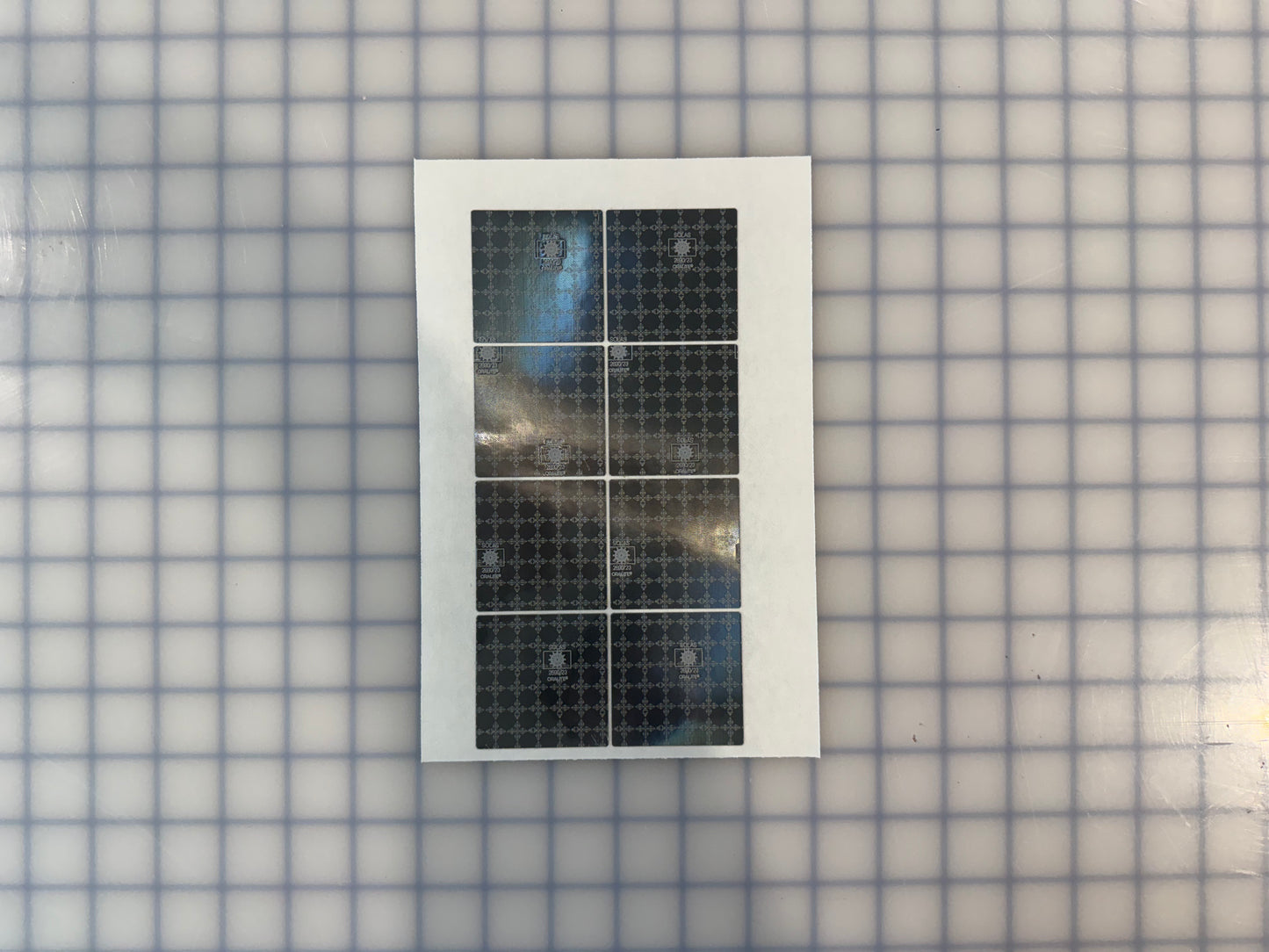 8 Oralite Reflective 2" SOLAS Squares - Reflective Pro