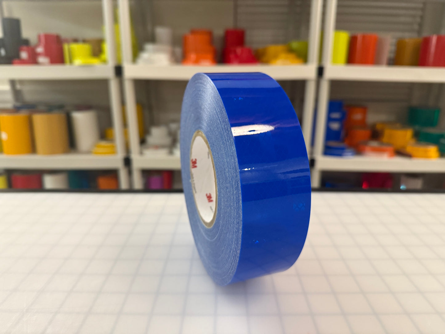 2" Inch Blue Reflective Tape 3M 3430 EGP Prismatic (Type 1) - Reflective Pro