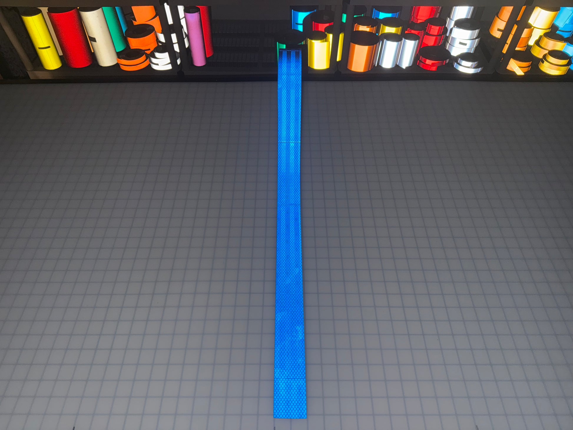 2" Inch Blue Reflective Tape 3M 3430 EGP Prismatic (Type 1) - Reflective Pro