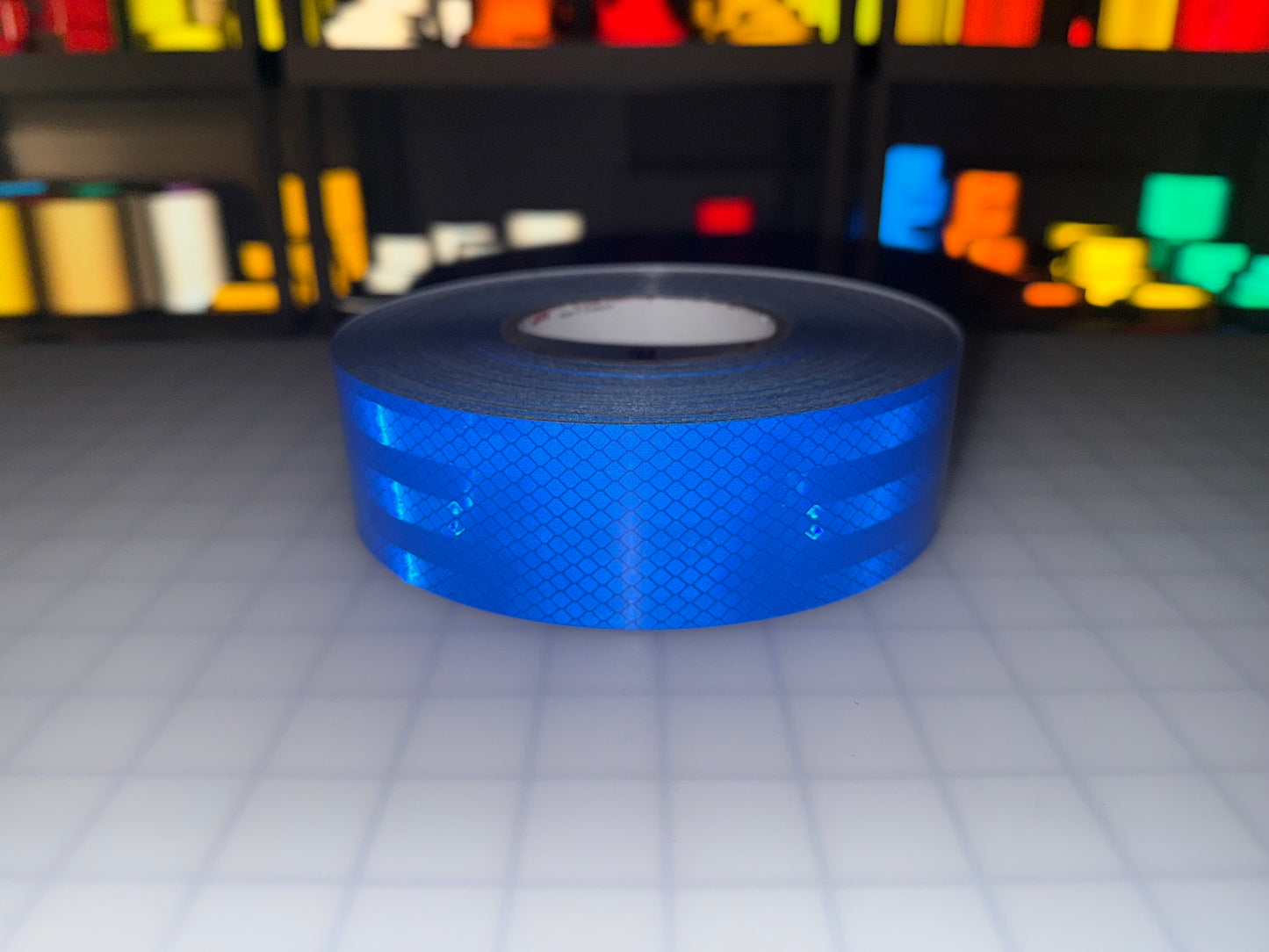 2" Inch Blue Reflective Tape 3M 3430 EGP Prismatic (Type 1) - Reflective Pro
