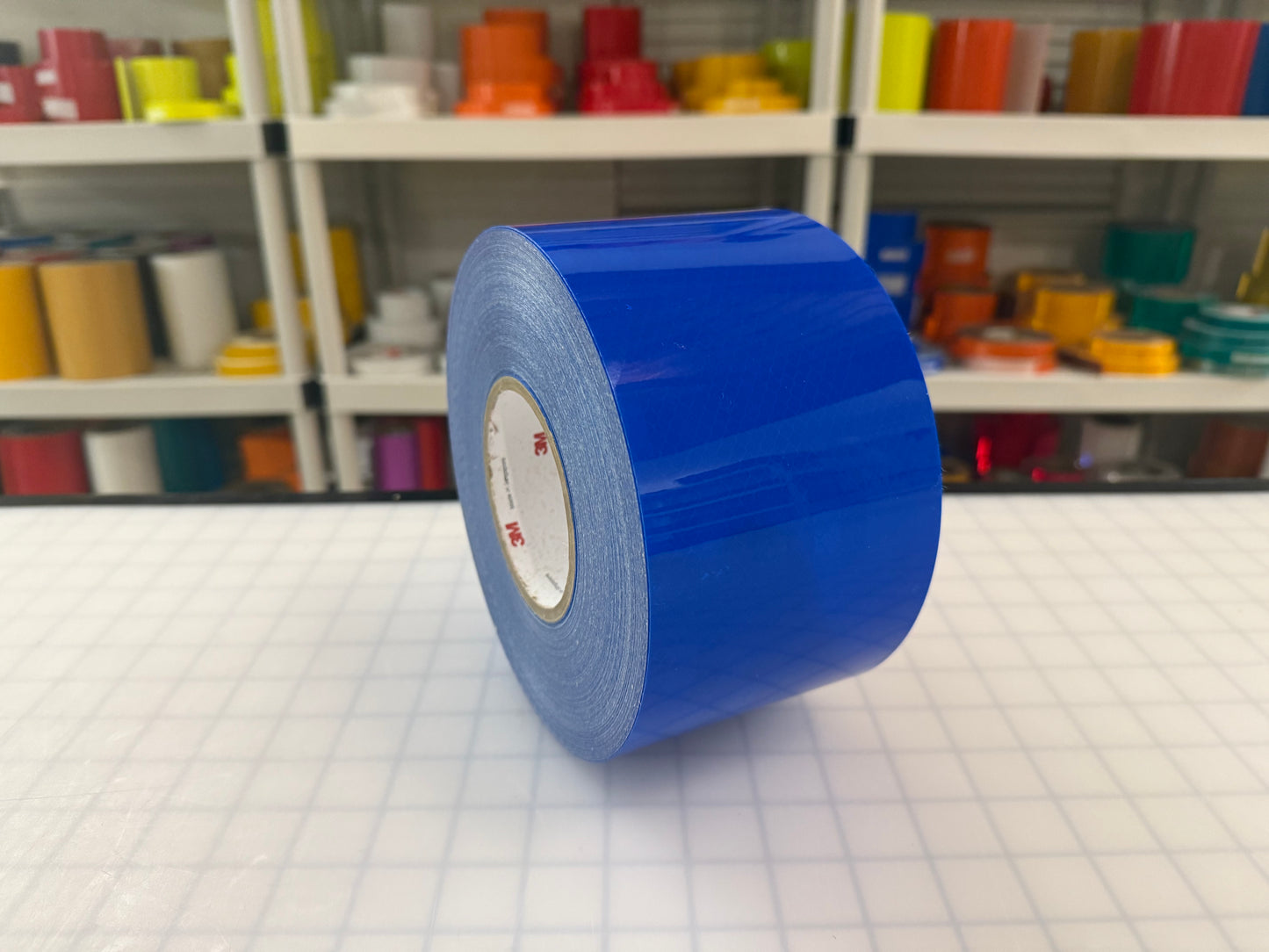4" Inch Blue Reflective Tape 3M 3430 EGP Prismatic (Type 1) - Reflective Pro