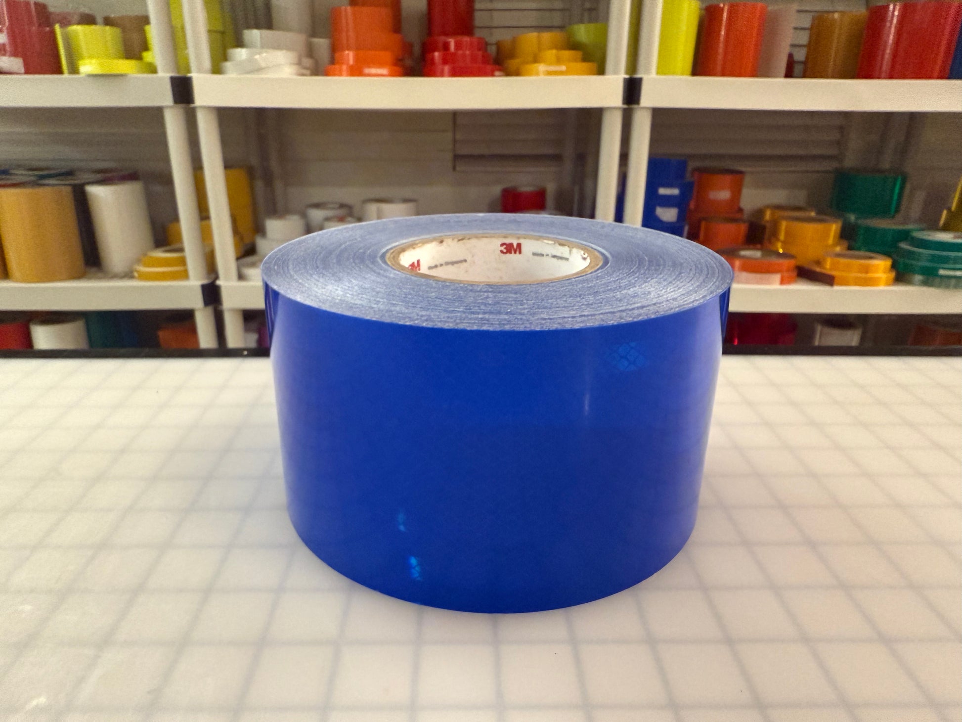 4" Inch Blue Reflective Tape 3M 3430 EGP Prismatic (Type 1) - Reflective Pro