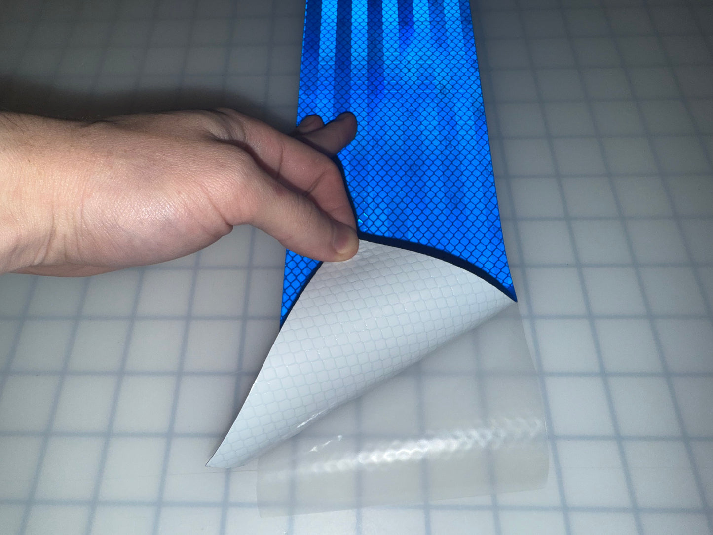4" Inch Blue Reflective Tape 3M 3430 EGP Prismatic (Type 1) - Reflective Pro