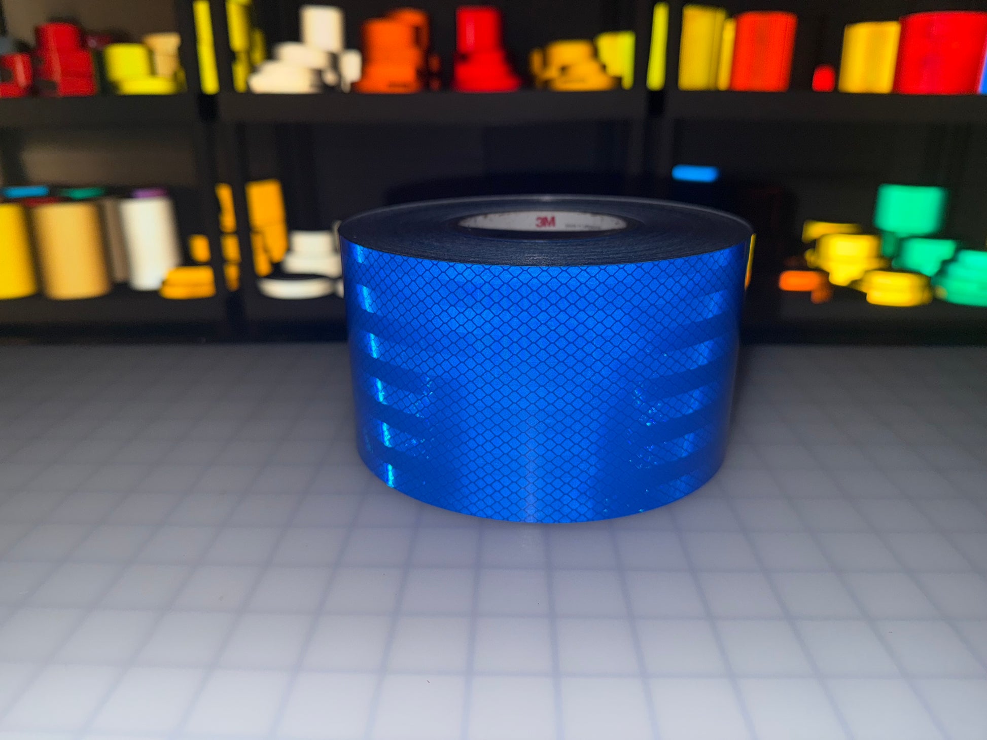 4" Inch Blue Reflective Tape 3M 3430 EGP Prismatic (Type 1) - Reflective Pro