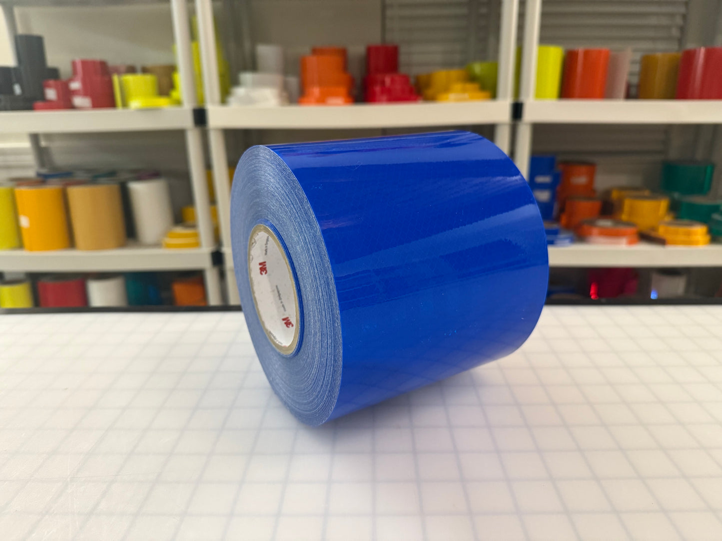 6" Inch Blue Reflective Tape 3M 3430 EGP Prismatic (Type 1) - Reflective Pro