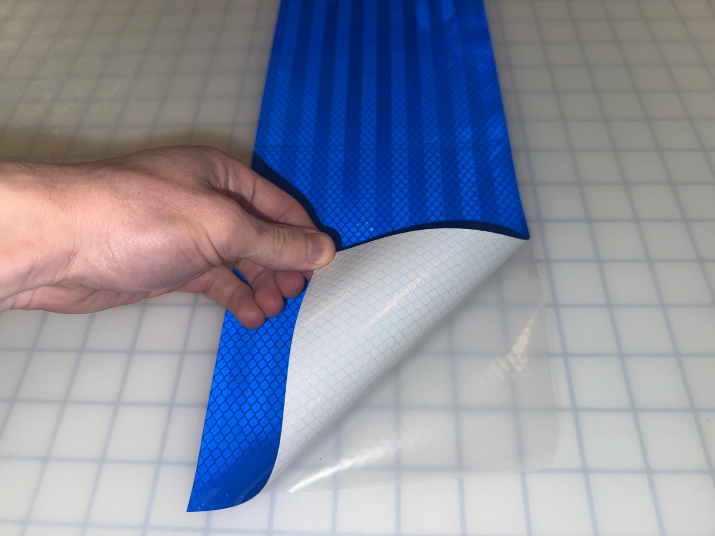 6" Inch Blue Reflective Tape 3M 3430 EGP Prismatic (Type 1) - Reflective Pro