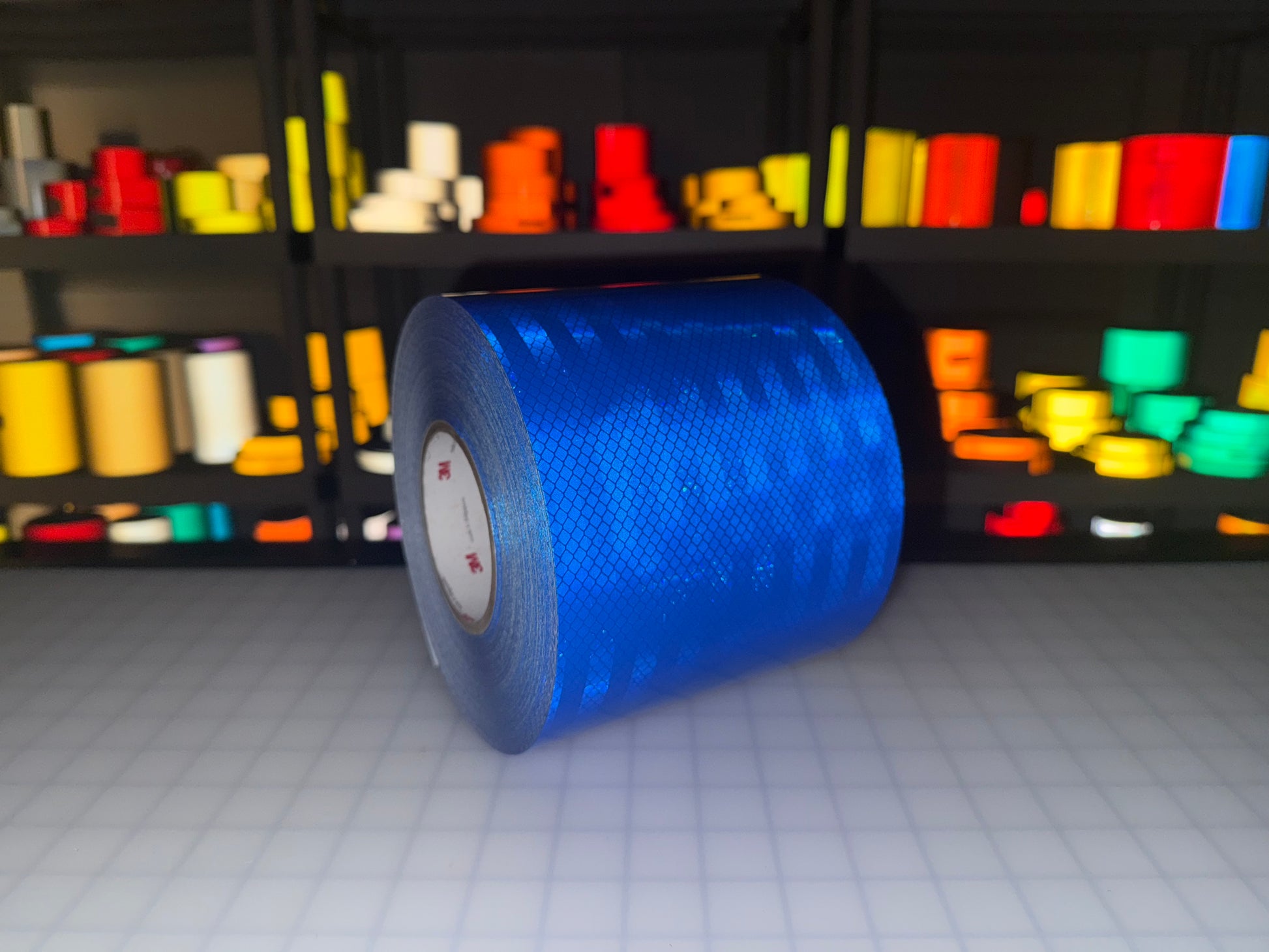 6" Inch Blue Reflective Tape 3M 3430 EGP Prismatic (Type 1) - Reflective Pro
