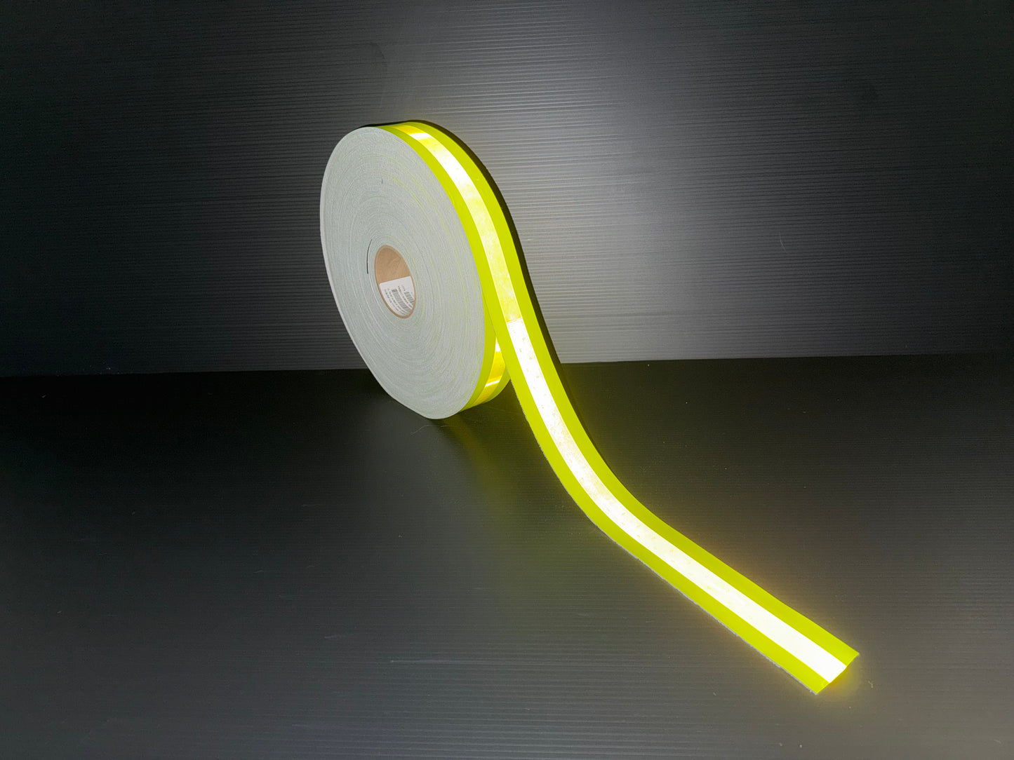 2" Oralite FTP2550 Ultra Brilliance Prismatic Sew On Fire Trim - Fluorescent Red Orange & Fluorescent Lime - Reflective Pro
