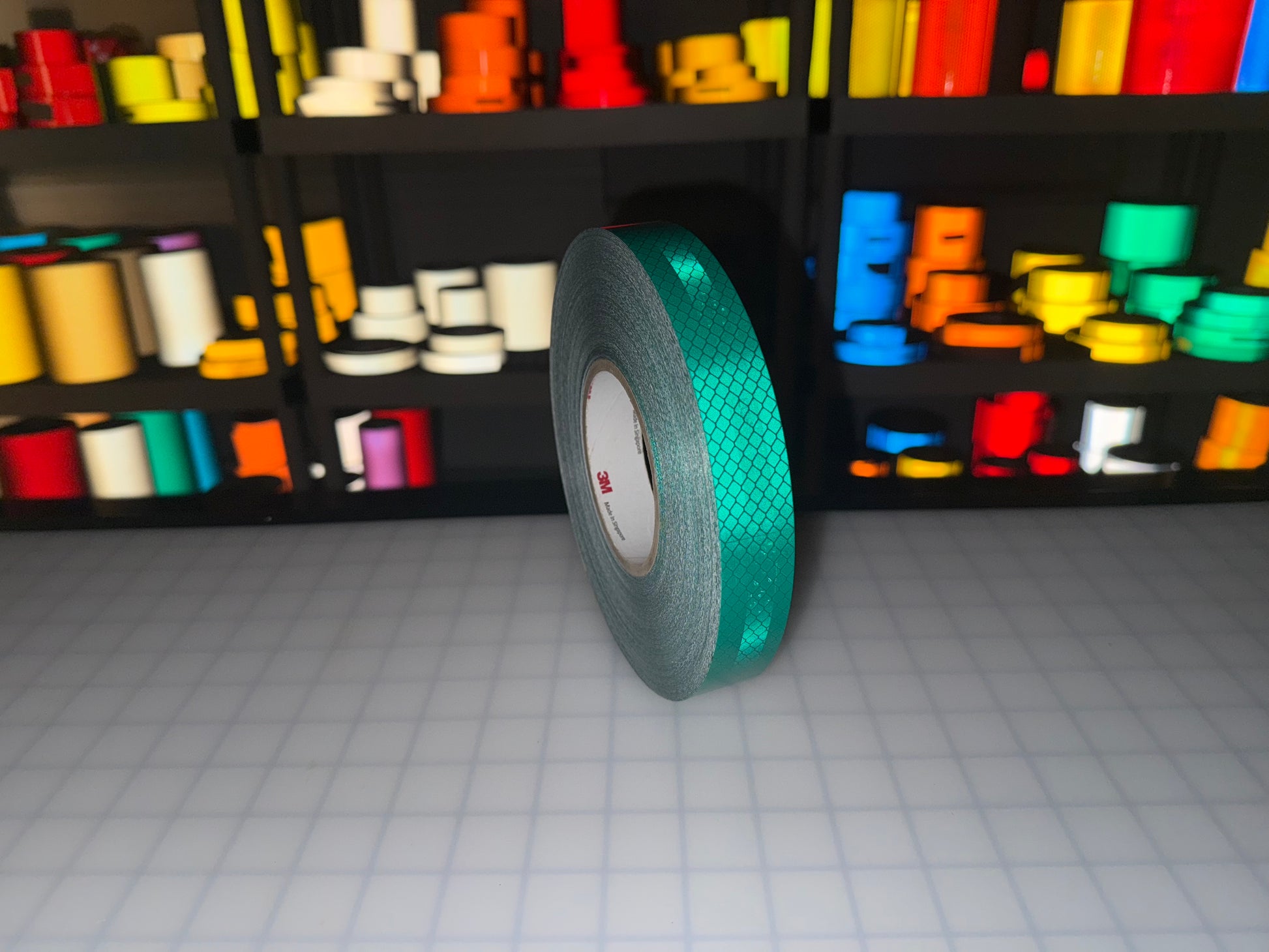 1" Inch Green Reflective Tape 3M 3430 EGP Prismatic (Type 1) - Reflective Pro