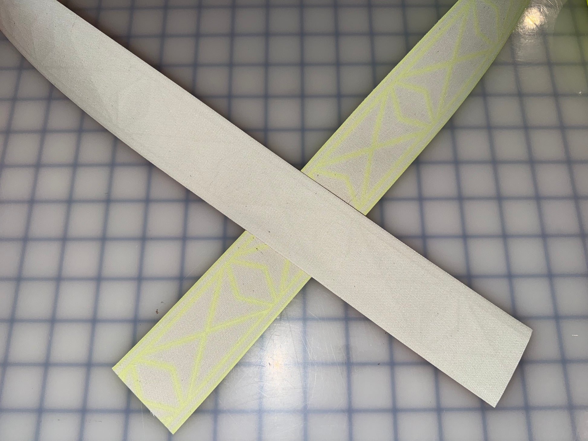 2" ORALITE UFR Brilliance Utility Fire Retardant Prismatic Trim - Orange & Fluorescent Lime - Reflective Pro