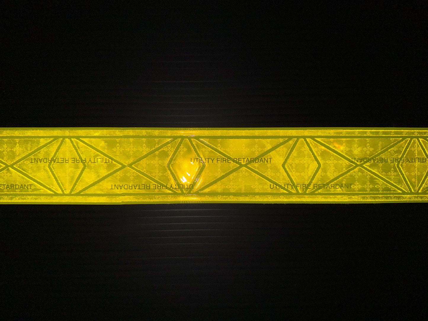 2" ORALITE UFR Brilliance Utility Fire Retardant Prismatic Trim - Orange & Fluorescent Lime - Reflective Pro