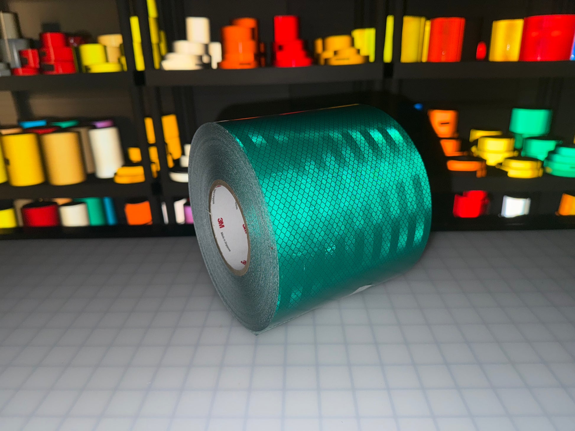 6" Inch Green Reflective Tape 3M 3430 EGP Prismatic (Type 1) - Reflective Pro