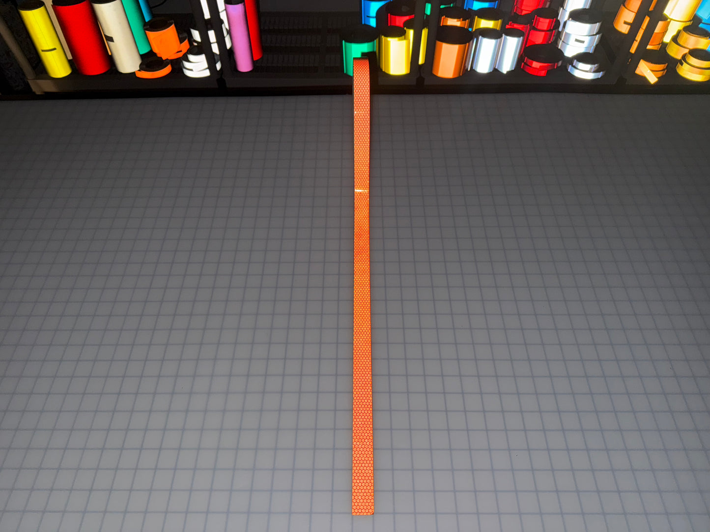 1" Inch Orange Reflective Tape Nikkalite CS-ULG (Type 3) - Reflective Pro