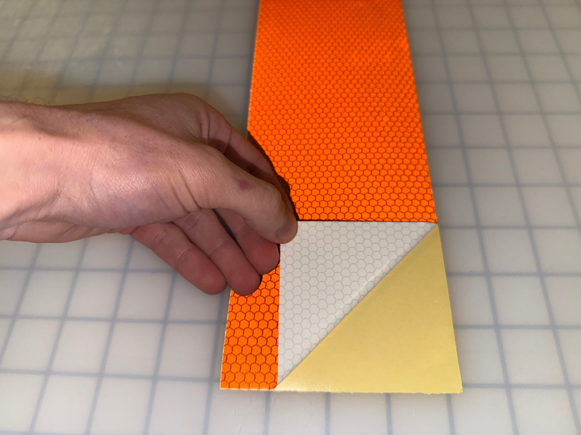 4" Inch Orange Reflective Tape Nikkalite CS-ULG (Type 3) - Reflective Pro