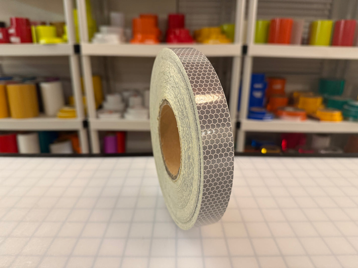 1" Inch White Reflective Tape Nikkalite CS-ULG (Type 3) - Reflective Pro