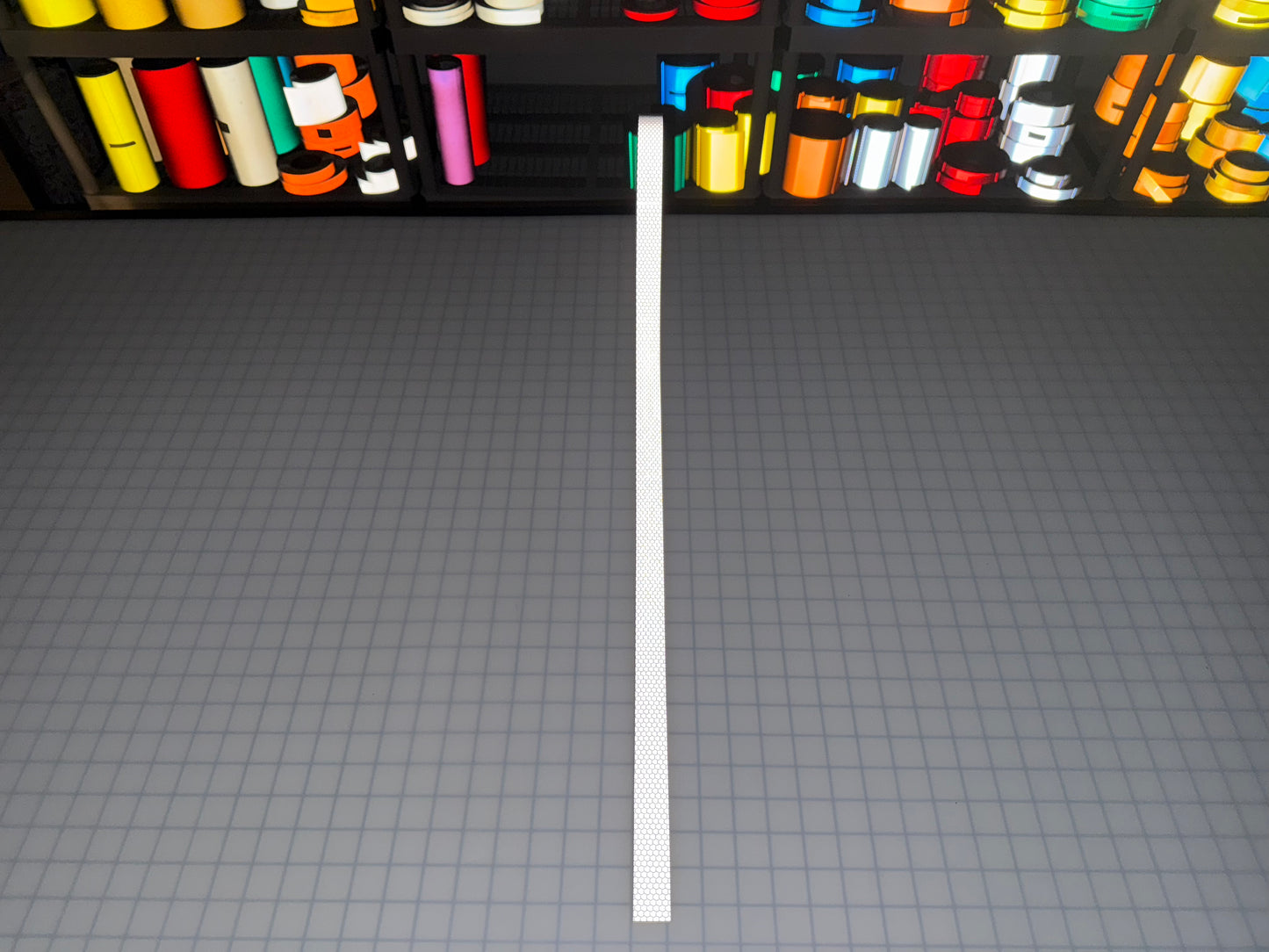 1" Inch White Reflective Tape Nikkalite CS-ULG (Type 3) - Reflective Pro