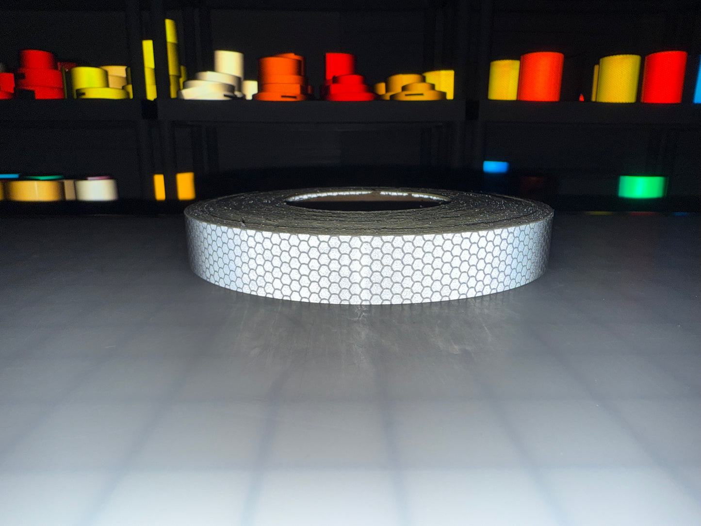 1" Inch White Reflective Tape Nikkalite CS-ULG (Type 3) - Reflective Pro