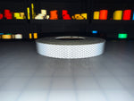 1" Inch White Reflective Tape Nikkalite CS-ULG (Type 3)