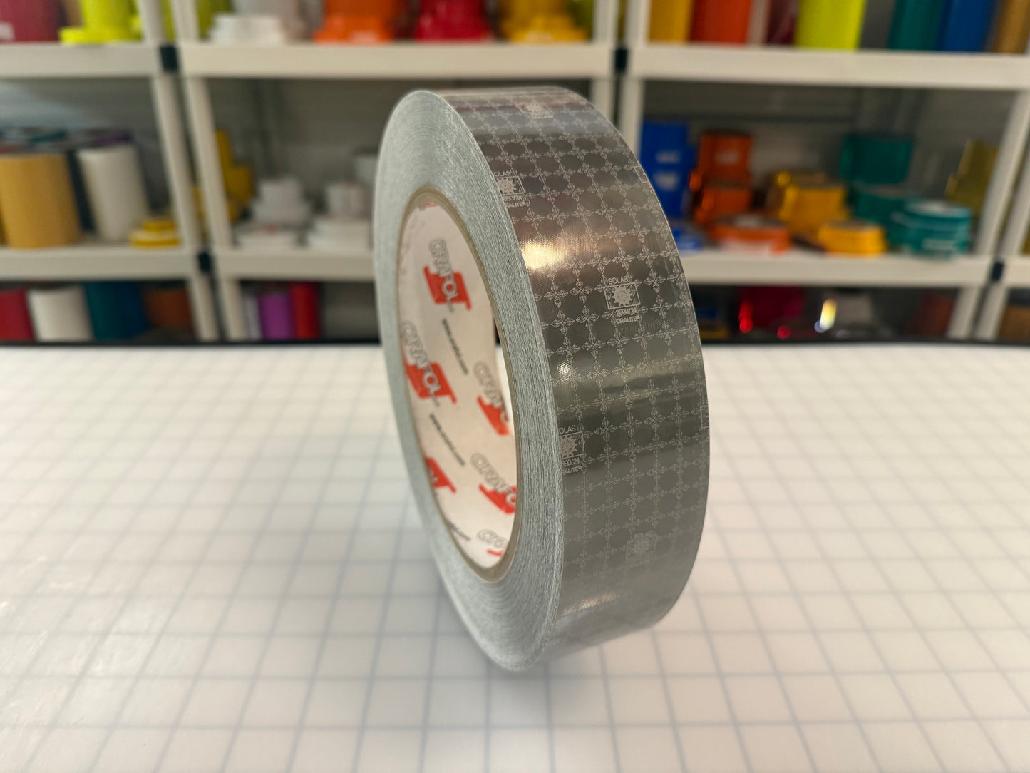 2" Inch SOLAS 1404 Reflective Tape Oralite Flexible M82 - Reflective Pro