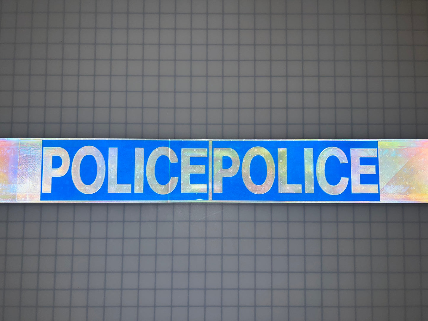 Oralite GP801 "POLICE" Reflective Garment Trim - Reflective Pro