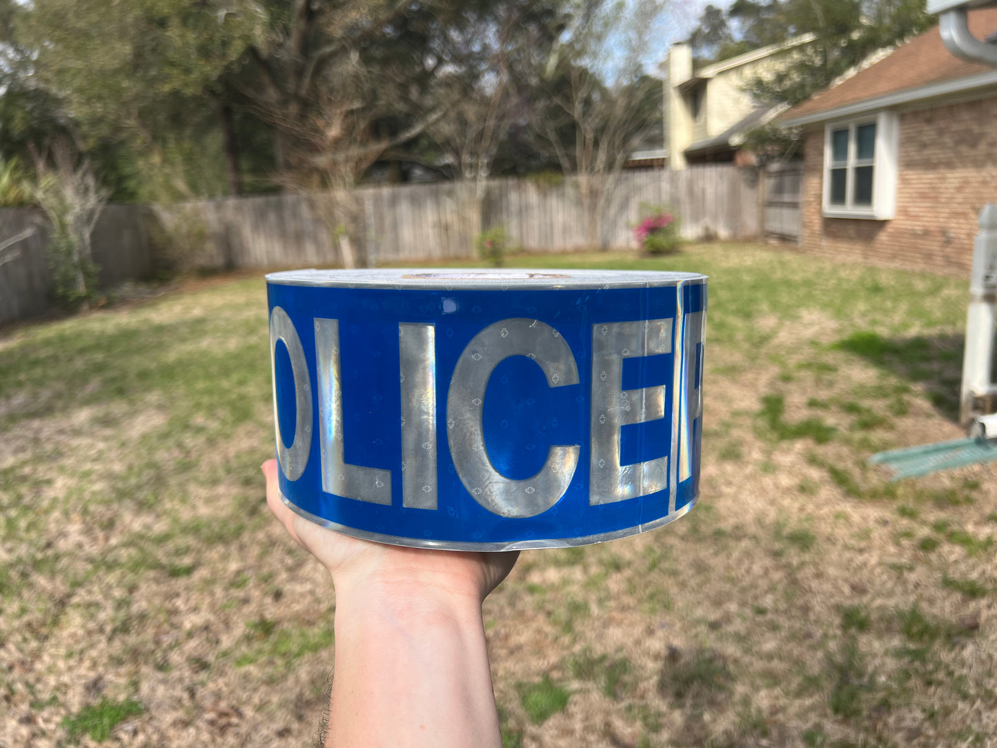 Oralite GP801 "POLICE" Reflective Garment Trim - Reflective Pro