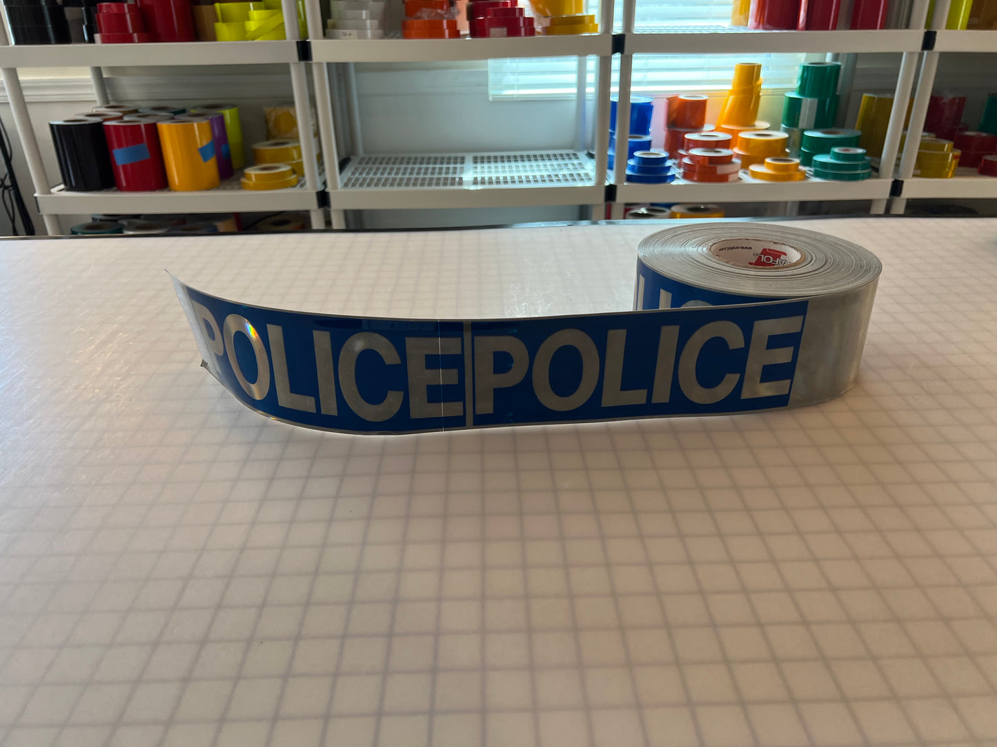 Oralite GP801 "POLICE" Reflective Garment Trim - Reflective Pro