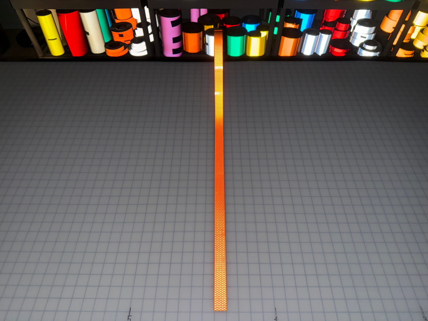 1" Inch Orange Reflective Tape Nikkalite 94000 (Type 4 HIP) - Reflective Pro