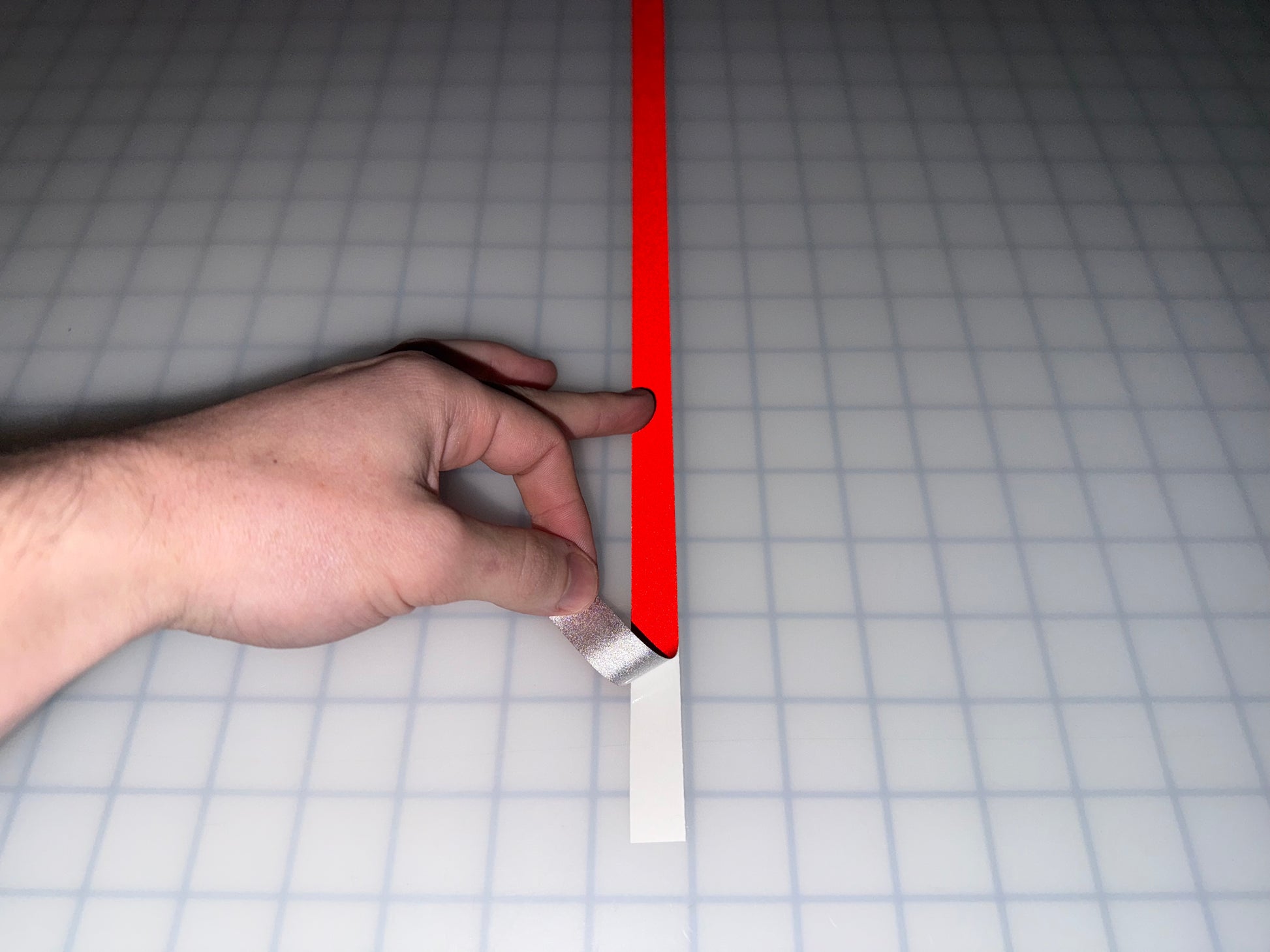 0.5" Inch Red Reflective Tape Oralite 5700 (Type 1 EG) - Reflective Pro