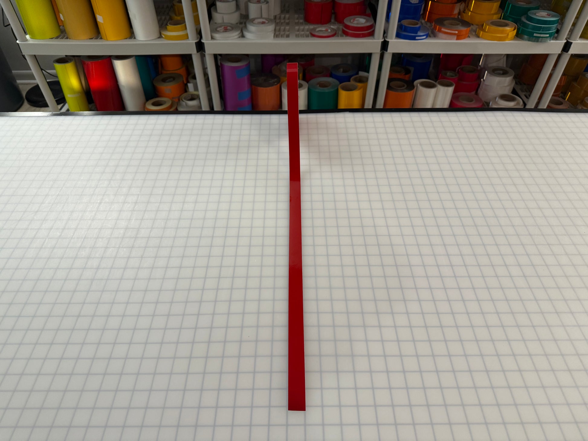 1" Inch Red Reflective Tape Oralite 5700 (Type 1 EG) - Reflective Pro